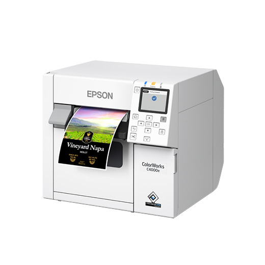 Farbetikettendrucker Epson C4000