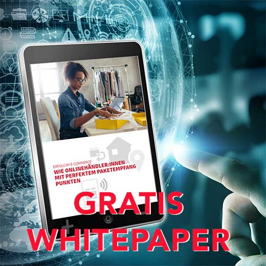 GRATIS Whitepaper – Wie Online-Händler:innen mit perfektem Paketempfang punkten.